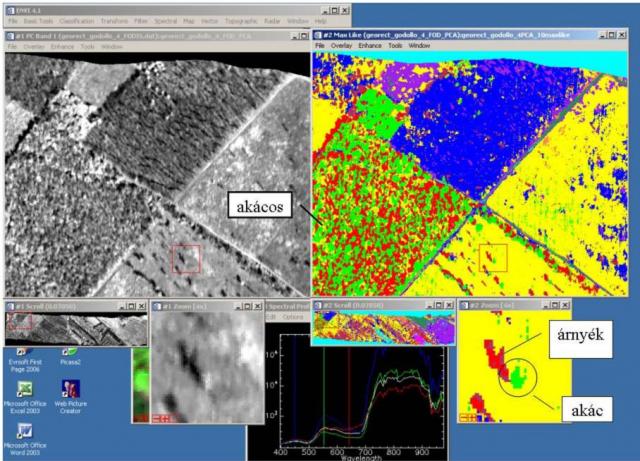 Hiperspektrális méréstechnika alkalmazása a földhasználat ábrázolására
