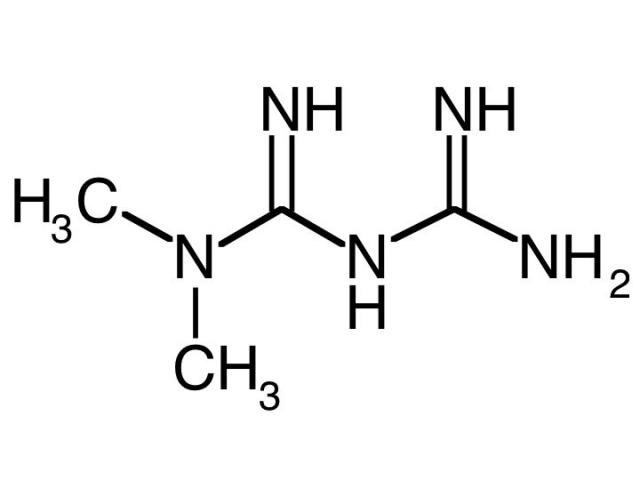 metformin szerkezeti képlete