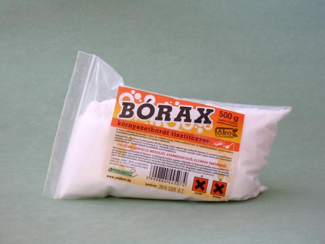 Hatóanyag: bórax, citromlé