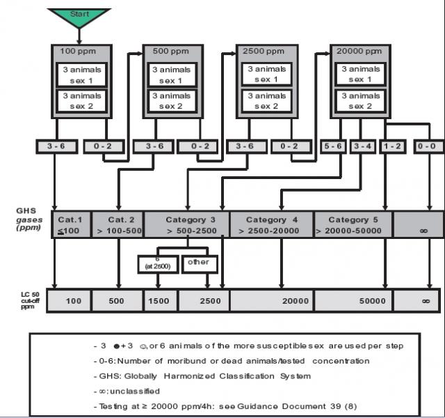 Acute Inhalation Toxicity-Acute Toxic Class Method