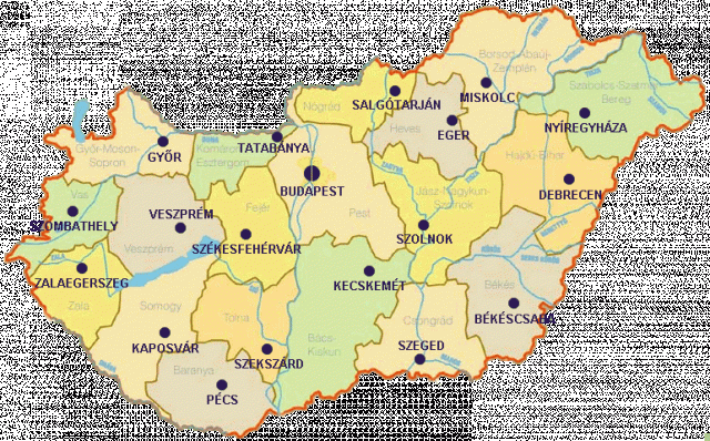 Counties in Hungary