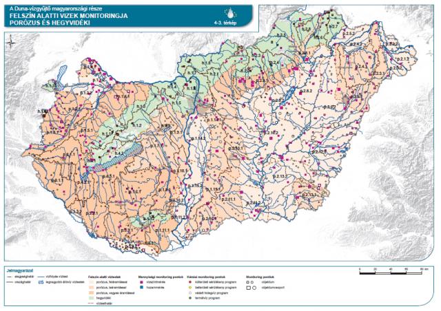 Felszín alatti vizek monitoringja (porózus és hegyvidéki)