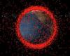 Space debris around the Earth